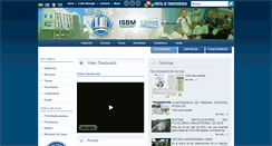 Desktop Screenshot of isbm.gob.sv