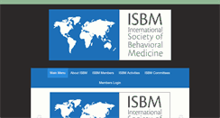 Desktop Screenshot of isbm.info