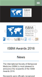 Mobile Screenshot of isbm.info